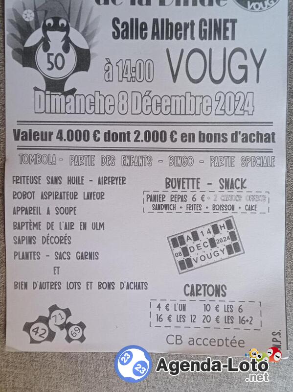 Super loto de la dinde