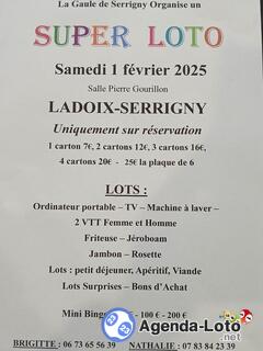 Photo du loto Super Loto de La Gaule de Serrigny