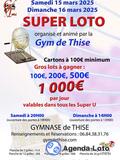 Photo Super Loto de la Gym de Thise à Thise