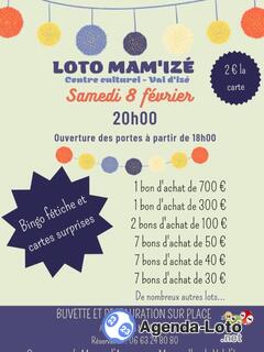 Photo du loto Super loto de la mam'ize