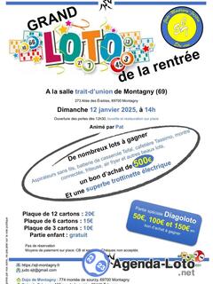 Photo du loto Super loto de la rentree