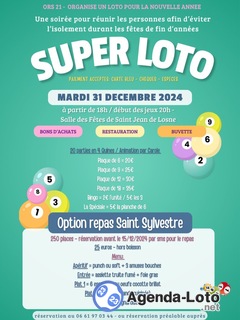 Photo du loto Super Loto de la Saint Sylvestre