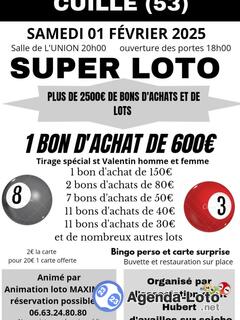 Photo du loto Super loto de la st Hubert