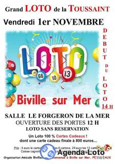 Photo du loto Super Loto de la Toussaint