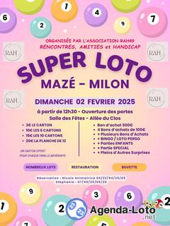 Photo du loto Super loto pour lassocition rencontre amitie handicape