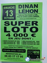 Photo du loto Super Loto Léhon Animation animateur: Dom Animation