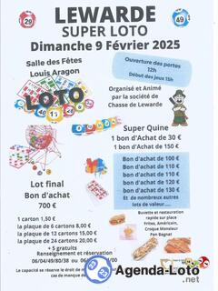 Photo du loto super loto de LEWARDE