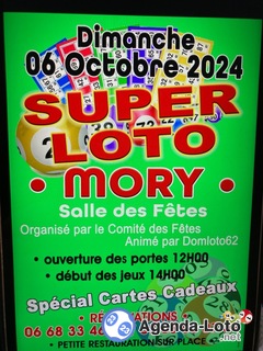 Photo du loto super loto à MORY