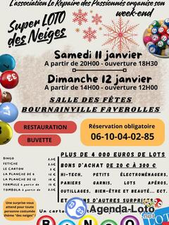 Photo du loto Super loto des neiges