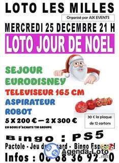 Photo du loto Super loto de noel