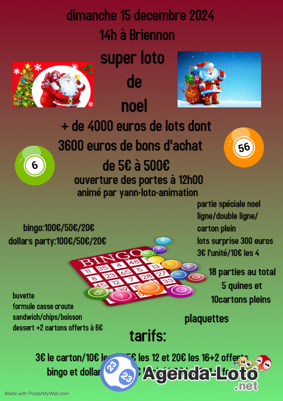 Super loto de noel