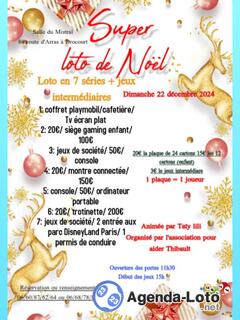 Photo du loto Super loto de noel