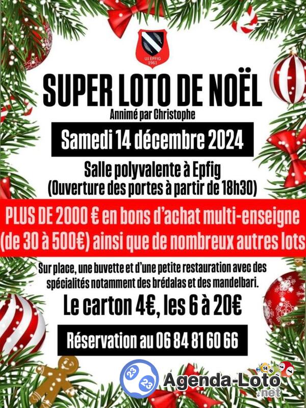 Super loto de Noël