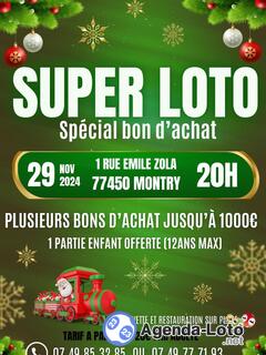 Photo du loto Super loto de noël