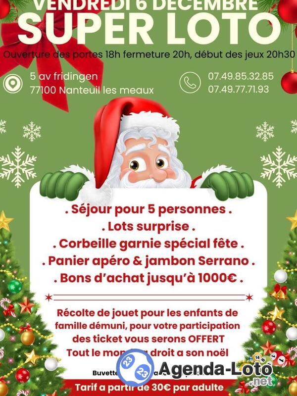 Super loto de noël