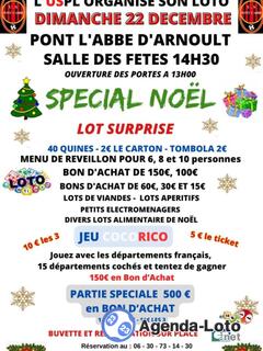 Photo du loto Super loto de noel