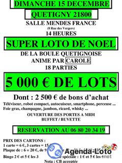 Photo du loto Super loto de Noël