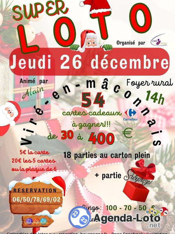 Super loto de noel