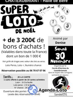 Photo du loto Super Loto de Noël du Cercle d’Escrime du Castelbriantais