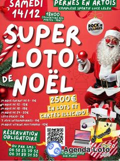 Photo du loto Super loto de Noël du Rock'in Villages