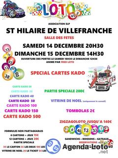 Photo du loto Super Loto de Noël de l' association SLP