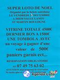 Photo Super loto de noël de la belote outreloise à Saint-Martin-Boulogne