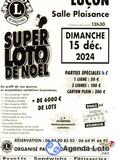 Photo super loto de Noël organisé par le Lions Clubs de Luçon à Luçon