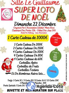 Photo du loto Super Loto de noël organisé par solidairemans rose