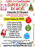 Photo Super Loto de noël organisé par solidairemans rose à Sillé-le-Guillaume