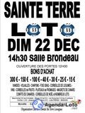 Super loto de noël Sainte Terre