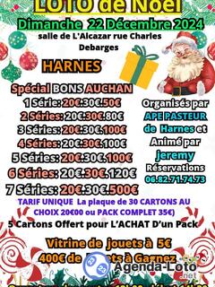 Photo du loto Super loto de noel avec vitrine de jouets