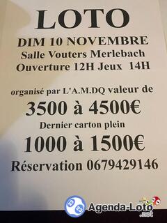 Photo du loto Super loto de Novembre