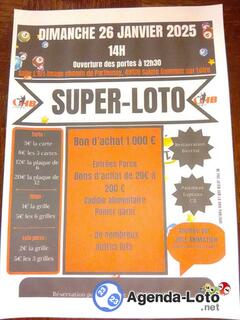 Photo du loto Super loto ohb ste gemmes sur loire