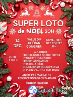 Photo du loto Super loto organisé par l'ape du vieux tilleul