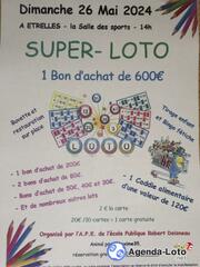 Photo du loto Super loto organisé par l'APE école robert Doisneau