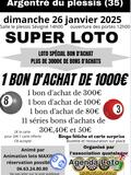 Photo Super loto organisé par l'association Quatalagor à Argentré-du-Plessis