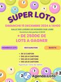 Photo super loto organisé par l'union des Sablons à Gennes-Val-de-Loire