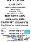 Super loto organise par l usdh