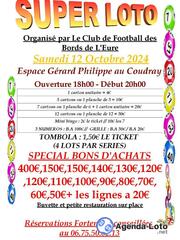 Photo du loto Super loto organise par le club de foot des bords de l'eure