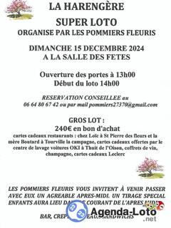 Photo du loto Super loto organise par le club des pommiers fleuris