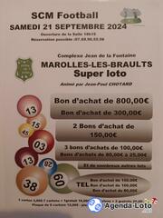 Photo du loto Super loto organisé par le SCM football