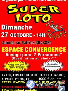 Photo du loto Super Loto organisé par Mions FC, animé par Patrick Chasset