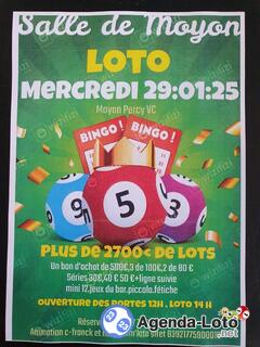 Photo du loto Super loto organise par moyon percy vc