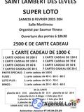 Photo Super loto organise par saumur fitness à Saumur