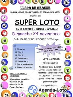 Photo du loto SUPER LOTO organisé par ULRPA