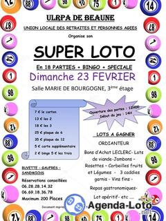 Photo du loto SUPER LOTO organisé par ULRPA