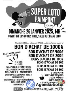 Photo du loto Super Loto Paimpont