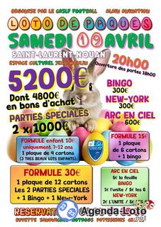 Photo du loto SUPER LOTO de PAQUES de Saint-Laurent La Ferté Football