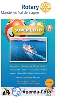 Photo du loto Super loto a pegomas