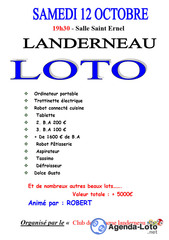 Photo du loto super loto Pétanque de Landerneau